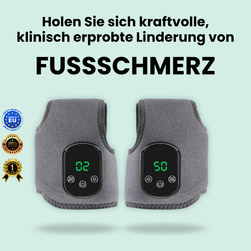 Healpurea™ 3-in-1 Fußmassagegerät mit Wärme & Schmerzlinderung