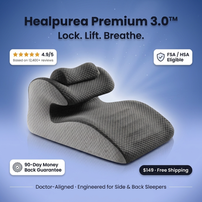 Healpurea Premium 3.0™ Ergonomic Wedge Pillow