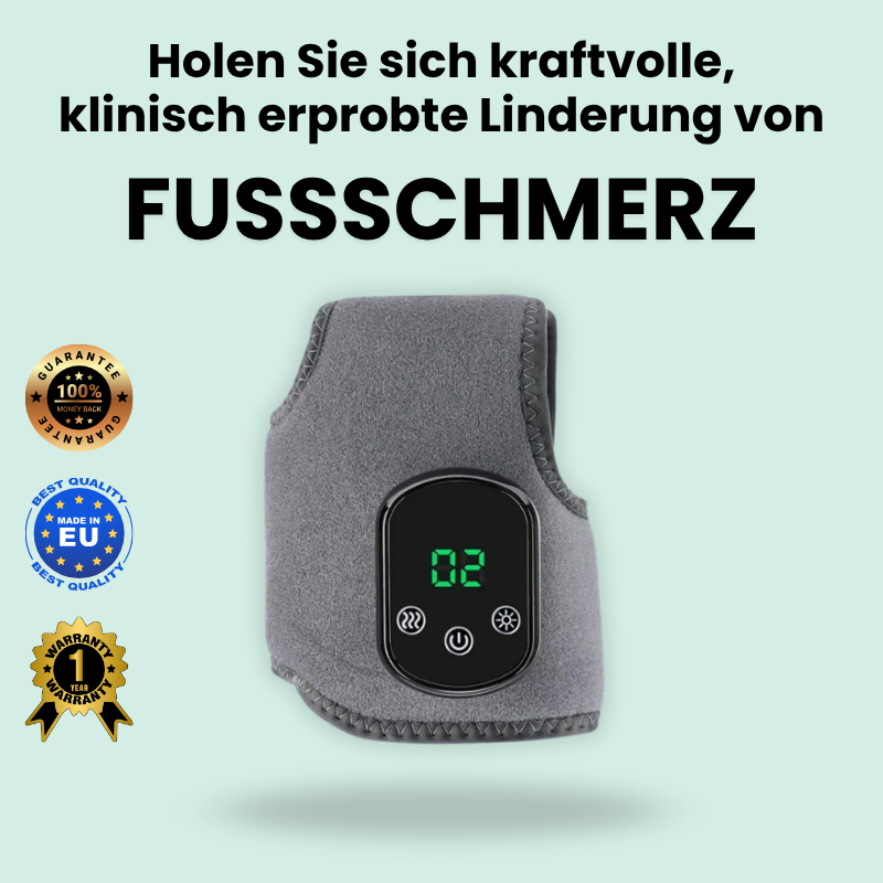 Healpurea™ 3-in-1 Fußmassagegerät mit Wärme & Schmerzlinderung