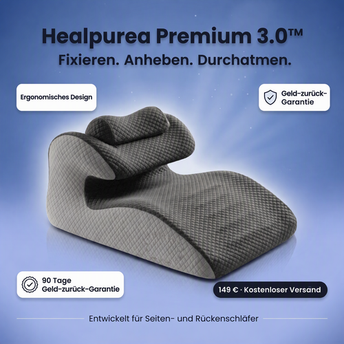 Healpurea Premium 3.0™ Ergonomisches Keilkissen